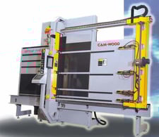 Cam-Wood #TX-E8VX, Automatic Vertical Panel Saw, 98-1/2 cut length, 2-3/8" cut depth, 12" diameter Blade, 1"