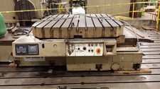 78-3/4" x 70-7/8" Union #Ti1800, sliding rotary table, pendant Control, 360°CW & counter clock wise, 1980