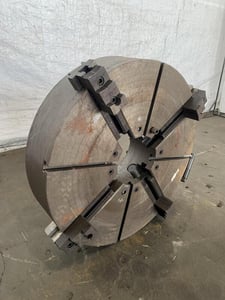 36" 4-Jaw lathe chuck