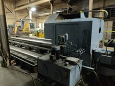 Tacchi #HD3, CNC engine lathe, 45" swing, 275" cc, 36" chuck, (3) Steady Rest, Siemens 810 Control, 1992