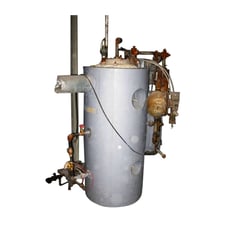 Fulton Thermal Corporation #FB-006-A, Fuel-Fired Steam Boiler, 290000 BTUH, 207 lb/hr steam cap., 3/8" thick