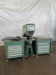 25 Ton, Pierce-All #3025A, single end hydraulic punch, 30" throat, 3/8" stroke, 140 SPM, 36" x96" tbl