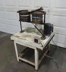 8" W.S. W.s. Tyler #RX-8", Rotap-HDS sieve with double pan, single phase, 1/4 HP, with tapper