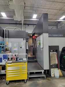 Toyoda #FH1250SX-GH, high-speed horizontal machining center, 120 automatic tool changer, 86.6" X, 59" Y