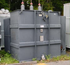 5000 kVA, 34500 Delta Primary, 4160/2400 WYE Secondary, Square D Substation