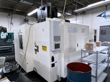 YCM #NMV106A, vertical machining center, 24 automatic tool changer, 40.1" X, 23.6" Y, 23.6" Z, 10000 RPM