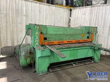 1/4" x 6' Niagara #76B, power squaring shear, #76550