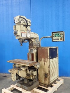Bridgeport #Series-I, Vertical Mill, 12.5" x43" table, Textron Digital Read Out Controls