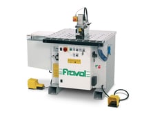 Fravol #VSR, Top & Bottom Trimmer, 0.4-3 mm edge thickness, 0.62"-2.36" panel thickness, (2) 12000 RPM
