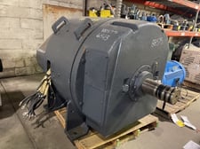 600 HP 900 RPM General Electric, Frame 6513, DPFVBB, 500 VA