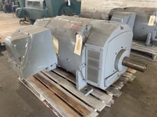 250 HP 1800 RPM General Electric, Frame 508AT, DPFVBB, 500 VA, 240/120 VF