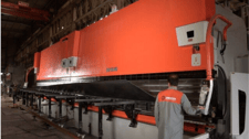 1000 Ton, Ermaksan #Power-Bend, double tandem press brake, Delem 66T controller, 2022