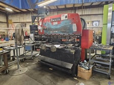 88 Ton, Amada #RG-80S, hydraulic press brake, 6.8' OA, 59.84" between housing, 3.9" stroke, 3-Axis, 1984