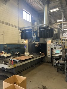 NTC #TLM610DIWST, CNC CO2 laser, 3300 watt, 122.05" X, 74.8" Y, 31.49" Z, 5-Axis, 2011