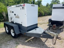 50 KW PowerPro #SDG65S, diesel, sound attenuated enclosure, 240/480 Volts, 17 hours, 2014