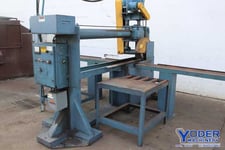 60" Custom travel abrasive saw, #71148