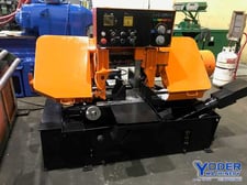 10" x 12" Amada #HA-250W, horizontal band saw, 138" x 1-1/4" blade, coolant, hydraulic vises