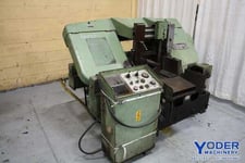 12-1/2" x 12-1/2" Daito #GA320, horizontal band saw, 13.6' x 1-1/4" blade, coolant, chip conveyor