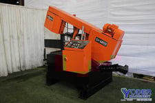 16-1/2" x 25-1/2" Cosen #SH-650M, horizontal band saw, 209" x 1.3" x .042" blade, 66-330 FPM, 2003, #75003