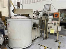 28" diameter x 28" Deep Lindberg #2828-G12 Pit Temper furnace, gas fired, 1250°F, Natural gas