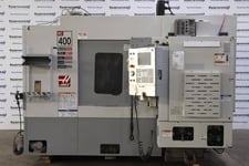 Haas #EC-400-4AX, CNC horizontal machining center, 22" X, 25" Y, 22" Z, 8000 RPM, 40+1 side mount tool