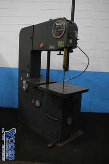 36" x 24" DoAll, extra high vertical band saw, #76206