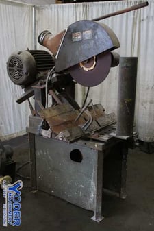 26" Wallace Speedy Cut, abrasive cut-off saw, #75923