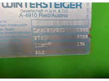 Wintersteiger #DSG-150-ECO, Thin Cutting Frame Saw, 210 mm Saw frame stroke w/ 450 strokes/min., 30-216 mm