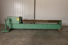 12' x 16 gauge J M Montgomery #14416H, 6" roll diameter, 7.5 HP, #13624