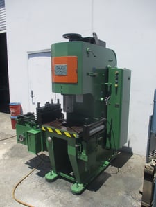 50 Ton, Dake Norta-Matic #51-150, hydraulic press w/feeder