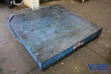 20000 lb. WeighTronix, 36" x 36" platform scale with digital display, #65631