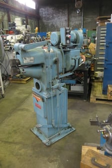 16 gauge Niagara #180, Rotary Crimping & Beading Machine, 6"-18" circle cutting diameter