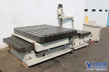 67" x 60" Wotan, power infeed rotary table, #68718