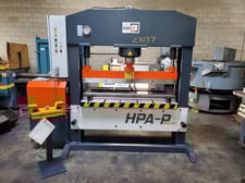 100 Ton, Kaast Machine Tool #HPA-P100/60, H-frame hydraulic press brake, 11.8" stroke, 26.75" DL, 2022