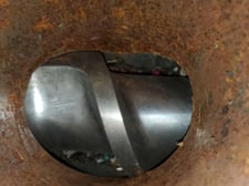 6" Flender, plastic extruder, 30:1 L/D, no motor, direct drive, lowboy gearbox, 500 HP