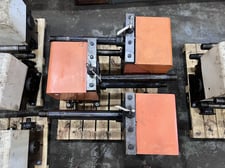 64 Stand, RLM rollformer, 3" spindle diameter, 20"-24" spindle, gearboxes & outboards stands