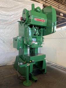 75 Ton, Bliss #C-75, OBI Press, 4" stroke, 15" Shut Height, 3-1/2" adjustment, 90 SPM, 1976