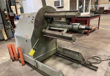 6000 lb. American Steel Line, Coil Feed Line, 32" x 60" diameter max coil size, 6-roll straightener station