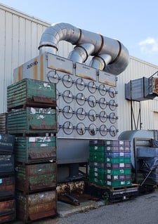 32000 cfm UAS / Dust-Hog #SBD-48 Cartridge Dust Collector