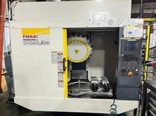 Fanuc #Robodrill-A-D21-LIB5, CNC vertical machining center, 21 automatic tool changer, 19.6" X, 15.7" Y