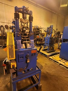 2 Ton, Dorst #TPA2, compacting press, 1.18" upper ram stroke,.39" ejection, 30-90 SPM, mechanical clutch