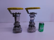 1" Apollo #SW, ball valve, 1440 psi @ 100&deg;F, Class 600# SW x SW, CF3M, new (2 available)