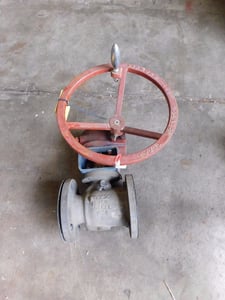 3" Kitz #150SCTAM-FS(C), Ball Valve w/Hand Wheel Actuator, 200 psi @ 400 F, Class 150#, 3 available, NEW