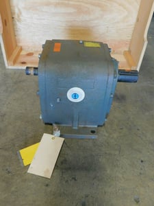 1200 RPM, Dodge Speed Reduction Gearbox, 25.00 :1 ratio, 2-1/2" dia. x 4" L bigger & 1-5/8" dia. x 3-1/4"