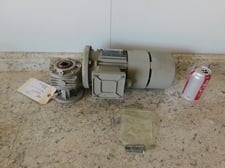 .25 KW HP 1360 RPM Electro Adda #FCP71FE-4, Gearmotor w/Bonfiglioli Brake, 230/400 Volts, New