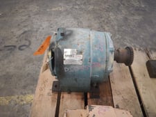 20.8 HP @ 1750 RPM, Reliance #10607354-XN-H, Master XL Speed Reducer, 6.20:1 Ratio, 1 S.F., Used