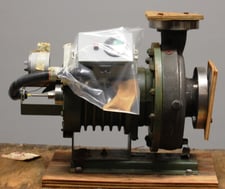 120 GPM @ 35' TDH, Lawrence #A1HC-MJ, Centrifugal Pump, 3" x 2", 1800 RPM, 3 HP - 460 V. Motor, 316 Stainless