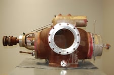 3960 GPM @ 232 psi, Leistritz #L2NG, Screw Pump, 14" x 14", 316 Stainless Steel body, Used