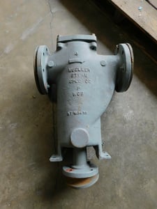 Mueller, Basket Steam Trap, 4", 2" 150# Bottom Flange, NEW