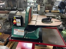 12" Grizzly #G0702, Disc Sander W/ Brake, 1 HP, 1720 RPM, tilting table, 2017